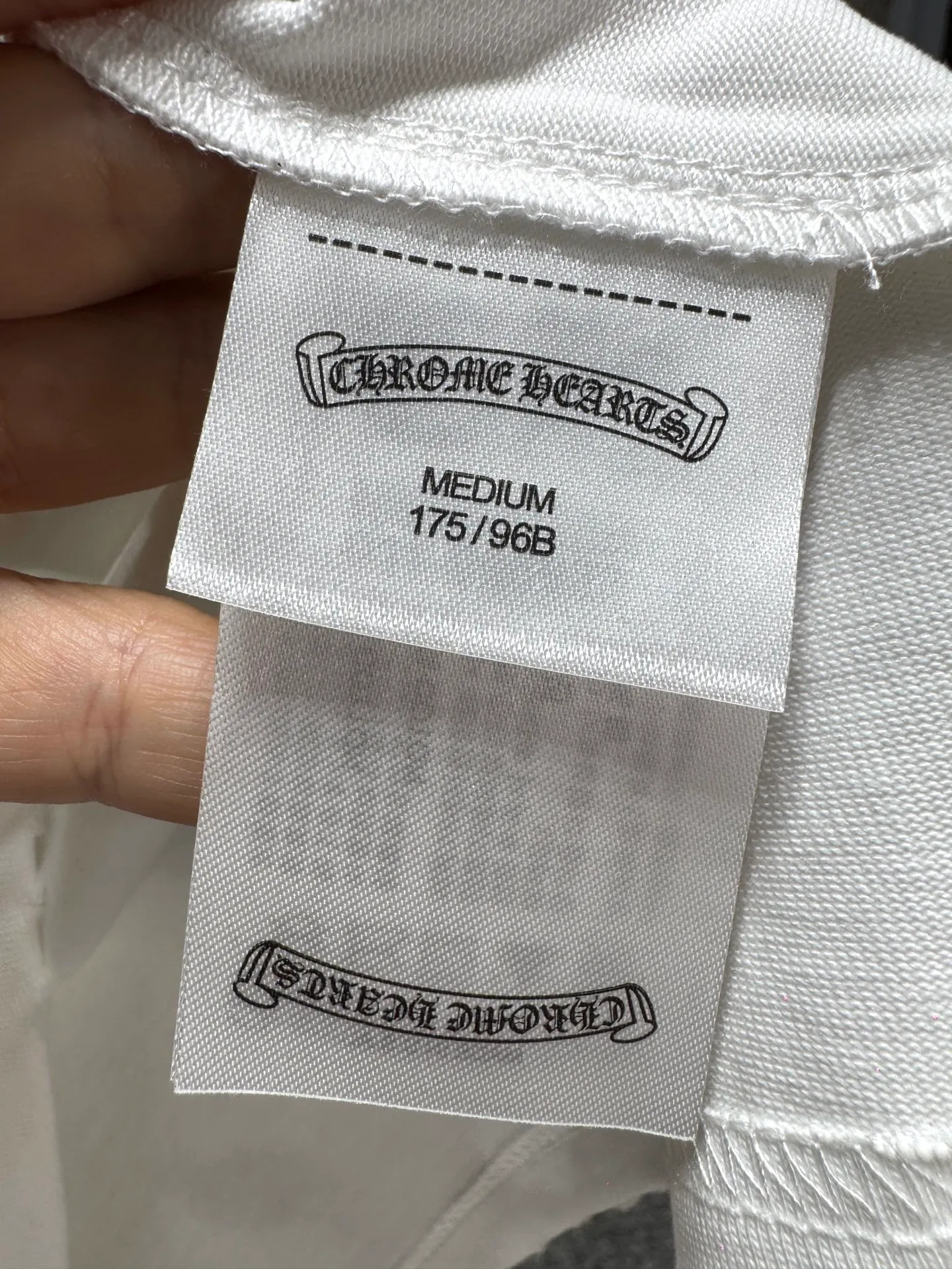 Chrome Hearts* ‼️ T ® 🖤 ! ！ g ， ， T ， ， ， ， + ! ， ， Classic CH ， ⚠️ ： ⚠️EE 26026 Same Style 𝐂𝐎𝐋𝐎𝐔𝐑：White Black 𝐒𝐈𝐙𝐄：S-Xl